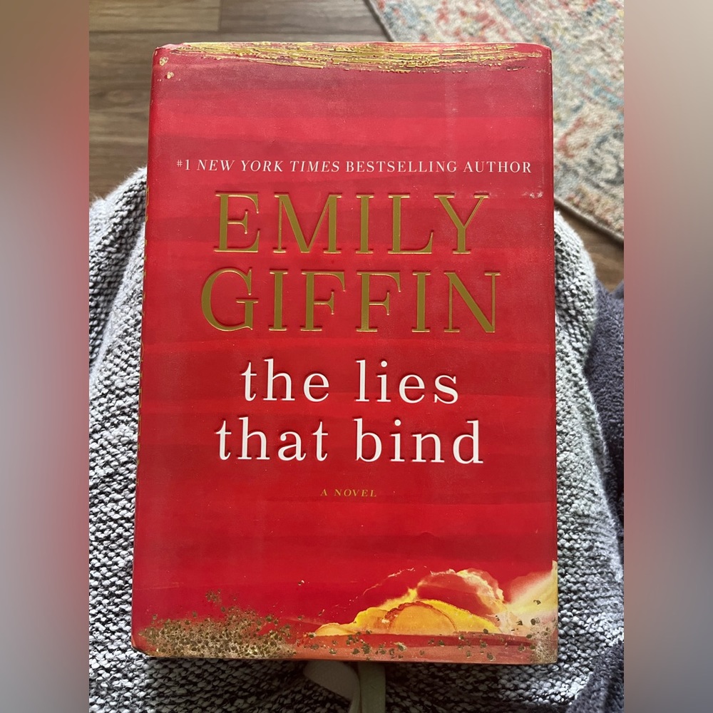 Brand new book by Emily Giffin the lies that bind